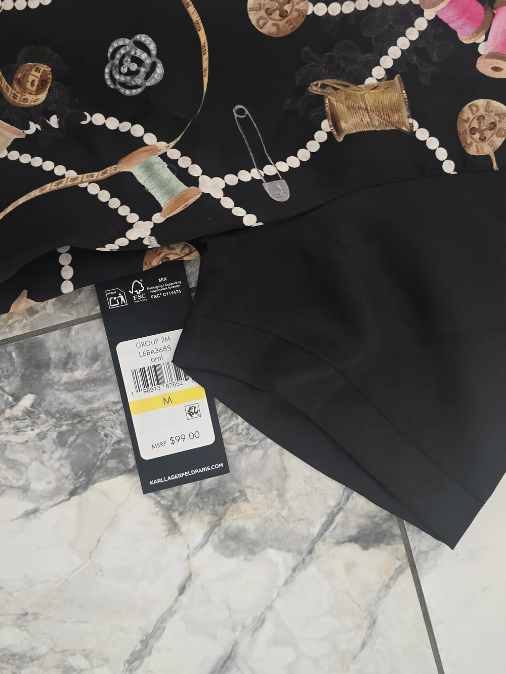 Karl Largfield Set - 2 Pieces - BRAND NEW - NWT